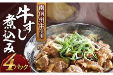 A-66 南信州牛のとろける牛すじ煮込み 4パック