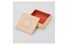 ＜池田木材＞の銘木天然木曽ひのきの菓子器【1364964】