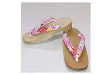 信州特産「ねずこ」右近下駄　女性用S寸　一足　【1118528】