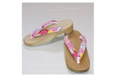 信州特産「ねずこ」右近下駄　女性用M寸　一足　【1118529】