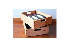 カラマツBOX 2個セット (ワイン収納箱)【1052190】