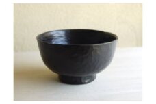 ＜工房ととか・菊地克典 作＞栃・手削り汁椀（黒）｜ 工芸品 木製 食器 名工 人気 おすすめ お椀   高級 ギフト 送料無料 長野県 筑北村 信州 ふるさと納税