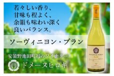 白 ワイン ソーヴィニヨン・ブラン 750ml×1本 [ヴィニョブル安曇野 DOMAINE HIROKI 長野県 池田町 48110403] 白ワイン お酒 酒