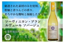ワイン 白 ソーヴィニヨン ブラン ルヴュール ソバージュ 750ml×1本 [ヴィニョブル安曇野（ドメーヌ・ヒロキ） 長野県 池田町 48110425] 白ワイン お酒 酒