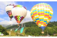 熱気球係留体験（ファミリー）大人1名・子ども1名分/長野県白馬村　観光 体験 アクティビティ【L0250305】