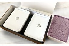 『白馬そだち』白馬農場の手造り本格ジェラート2L(いちご・ブルーベリー各1L) /長野県白馬村【G0040183】