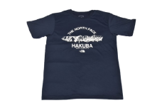 THE NORTH FACE「白馬三山 Tシャツ」メンズL　アーバンネイビー【P0550496_M_L_NV】