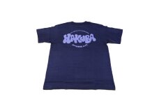 HAKUBA ORIGINAL 発泡プリントTシャツ(ユニセックス) 　サイズ：XL 　カラー：ネイビー【P0130512_XL_NV】