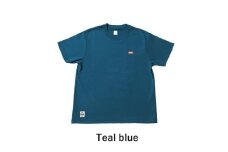CHUMS×HAKUBA BoobyバックプリントTシャツ メンズ　M /ティールブルー【P0550524_M_M_TE】