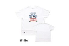 CHUMS×HAKUBA BOOBYFACE フロントプリント Tシャツ メンズ　L /ホワイト【P0550526_M_L_WH】