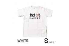 HELLY HANSEN HAKUBA BIGLOGOＴシャツ ユニセックス　S /ホワイト【P0550530_S_WH】