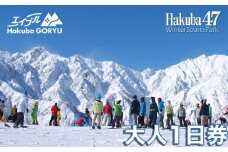 長野県エイブル白馬五竜&Hakuba47スキー場共通リフト券＜大人1日券1枚＞/長野県白馬村  スキー チケット シーズン券 長野 白馬村 パウダースノー ゲレンデ 北アルプス エイブル白馬五竜 Hakuba47 おすすめ 人気 ウィンタースポーツ ギフト 贈答【L0190277】