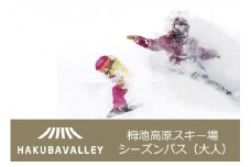 HAKUBA VALLEY 栂池高原スキー場シーズンパス（大人）1枚