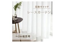 [№5729-0376]花粉キャッチレースカーテン（～2m幅窓用）