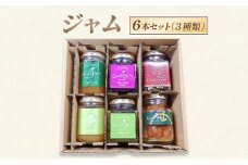 [№5729-0485]ジャム 6本セット（６種類）りんご ぶどう ラ・フランス 瓶 ギフト 長野 信州 坂城