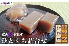 桜井甘精堂 ひとくち詰合せ ［桜井甘精堂］栗 スイーツ 和菓子 かのこ 羊羹 栗羊羹 ようかん 栗きんとん 長野 信州 栗かのこ くり 詰合せ 詰め合わせ お取り寄せ 名物 ギフト 贈答 ［A-48］