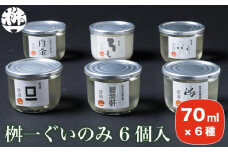 桝一ぐいのみ 6種入 70ml×6個 ［桝一市村酒造場］ お酒 日本酒 地酒 ご当地 生酒 飲み比べ 詰め合わせ プレゼント 贈答 長野県 信州 お取り寄せ 蔵元直送 ［A-221］