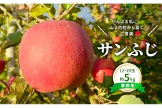 今日を癒すひと玉 私のサンふじ　サンふじ　家庭用　5kg りんご 果物