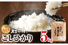 【先行予約】木島平産こしひかり 約5kg | 米 白米 精米 特別栽培米 コシヒカリ こしひかり お米 おこめ 減農薬 長野県 木島平村 信州