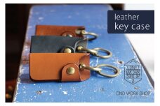 OND WORK SHOP イタリアンレザーの「キーケース」　牛革/本革 コンパクト おしゃれ