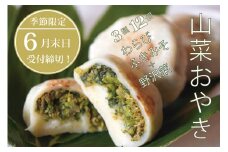 【6月30日まで】手づくり「山菜おやき（3種12個入）」 急速冷凍で旨みを閉じ込めた信州の郷土食 [季節限定 ] ふきみそ、わらび、野沢菜の各4個入り｜長野県信濃町ふるさと納税「こなもん屋ジロー」