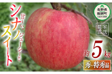 りんご シナノスイート  秀～特秀 5kg 丸茂ファーム 沖縄県への配送不可 2024年10月中旬頃から2024年11月下旬頃まで順次発送予定 エコファーマー認定 信州の環境にやさしい農産物認証 令和6年度収穫分 フルーツ リンゴ 林檎 農家直送 予約 15500円 長野県 飯綱町 [0263]