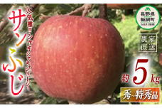 りんご サンふじ 秀 〜 特秀 5kg 丸西農園 沖縄県配送不可 2025年12月中旬頃から2026年1月上旬頃まで順次発送予定 令和7年度収穫分 特別栽培農産物 ( 除草剤 化学肥料 不使用 ) 信州 果物 フルーツ リンゴ 林檎 長野 17000円 予約 農家直送 長野県 飯綱町 [0508]