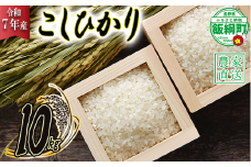 米 こしひかり 10kg ( 令和7年産 ) 2025年10月上旬頃から順次発送予定 米澤商店 コシヒカリ 白米 精米 長野県 飯綱町 [1244]