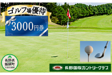 長野国際カントリークラブ ゴルフ プレー 優待券 ＜ 3,000円分 ＞ 複数口のお申込み可能 ネコポスにてお届け 長野国際CC 割引 お得 ゴルフ場 ゴルフクラブ 利用券 補助券 プレー券 平日 休日 女性 男性 チケット スポーツ 11500円 長野県 飯綱町 [1436]