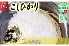 【 りんご農家のお米 コシヒカリ 】 米 こしひかり 5kg × 6回 【 6か月 定期便 】 ( 令和7年産 ) 相澤農園 2025年11月上旬頃から順次発送予定 沖縄は配送不可 コシヒカリ 白米 精米 お米 信州 96000円 予約 農家直送 長野県 飯綱町 [1961]