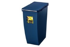 ごみ箱 ダストボックス シンプル スリム20L オープン型 (ネイビー)