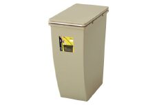 ごみ箱 ダストボックス シンプル スリム20L オープン型 (ベージュ)