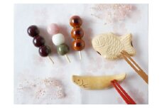 イホシロ窯 手作り 和菓子箸置き5種類