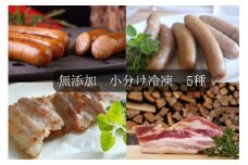 中山道ハム 無添加ソーセージ お試し小分け5種 冷凍