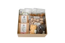 【岐阜のお菓子とお茶】かりんとう＆招き猫マドレーヌ＆マカポン＆自然栽培のお茶セット