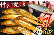 清流長良川 天然鮎 赤煮 郷土料理 煮魚 新鮮 岐阜市/天然鮎専門 結の舟 [ANBN001]