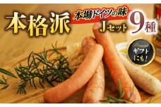マイスター直伝手作りソーセージ Jセット 9種 ウインナー ハム ソーセージ 岐阜市/ドイツデリカテッセン　クリンゲン [ANBQ010]