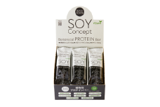 SOYConcept ヴィーガン対応大豆プロテインバー  【 ブラックセサミ 12本入 】 低糖質 ソイバー 低カロリー 岐阜市/長良園 [ANAK002]