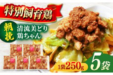 朝挽き 清流美どり 鶏ちゃん 250g×5P 鶏肉 若鶏 お取り寄せ 岐阜市/若鶏の春近 [ANDL006]