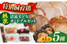 朝挽き 清流美どり オードブルセット 5種 5点 鶏肉 若鶏 お取り寄せ 岐阜市/若鶏の春近 [ANDL001]