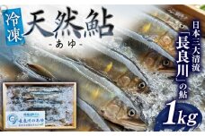 【世界農業遺産】清流長良川 天然鮎(冷凍) 1kg 10月～12月申込 産地直送 新鮮 あゆ 岐阜市/SONAMU [ANEX004]