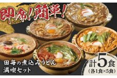 岐阜の味　田毎の煮込みうどん満喫セット 即席 カンタン 麺 岐阜市/ラボレムス [ANFP005]