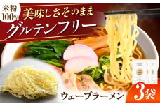 【グルテンフリー】 のど越しツルツル！ 米粉ラーメン ウェーブ グルテンフリー ヌードル 岐阜市 / 小林生麺株式会社 [ANGM002]
