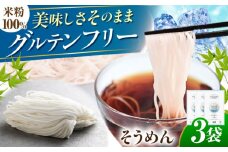 【グルテンフリー】　細くてもしっかりコシ！ 米粉そうめん グルテンフリー 米粉 そうめん 岐阜市 / 小林生麺株式会社 [ANGM008]