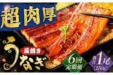【全6回定期便】　国産うなぎの長焼き 鰻 たれ 肉厚 岐阜市 / 本格炭焼うな吉 [ANHH003]