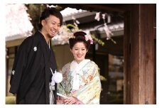 むすびの和婚　色打掛　大垣名所撮影プラン