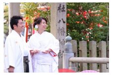 むすびの和婚　白無垢＆色打掛　大垣名所撮影プラン