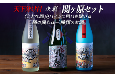 天下分け目 決戦関ケ原セット 720ml×3本入