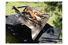 【Hot Camp】 Fire Base 焚き火台 Sサイズ ステンレス製
