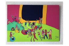 絵画『あそびごころ』大サイズ
